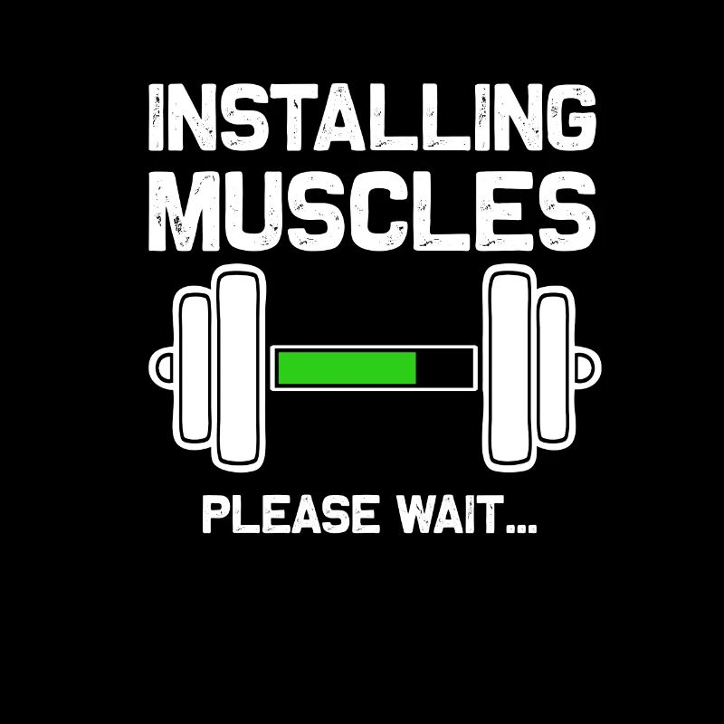 Installing Muscles - Loading - Please Wait... Fitne