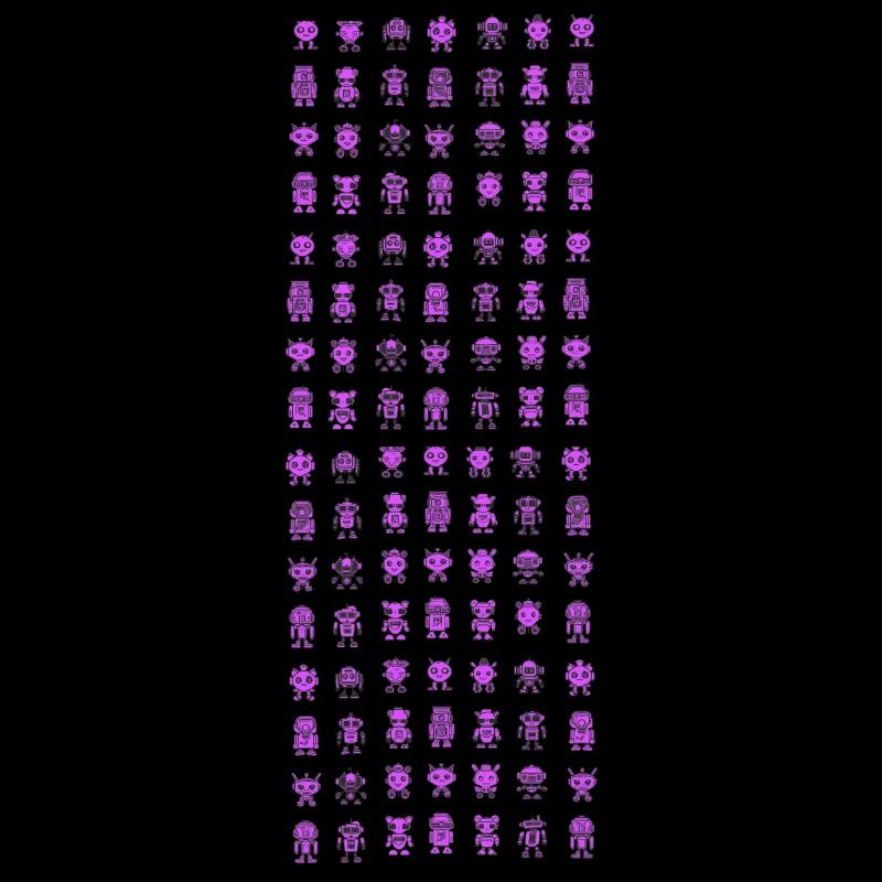 Robotermuster Roboter Muster