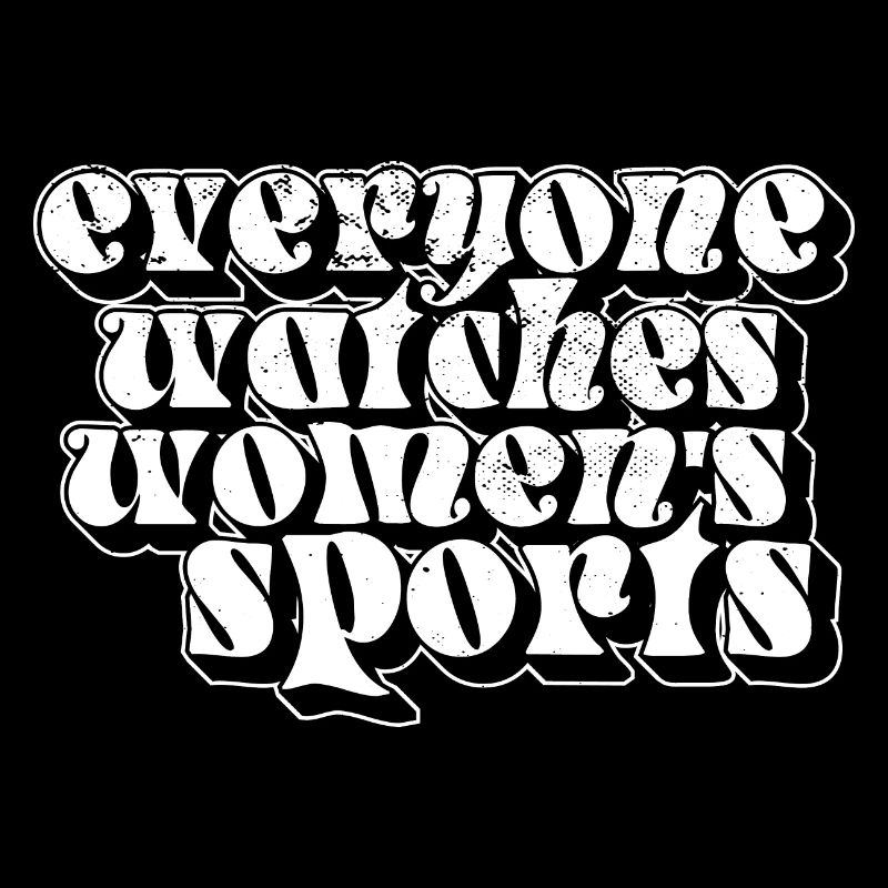 Tout le monde regarde la déclaration sportive féminine