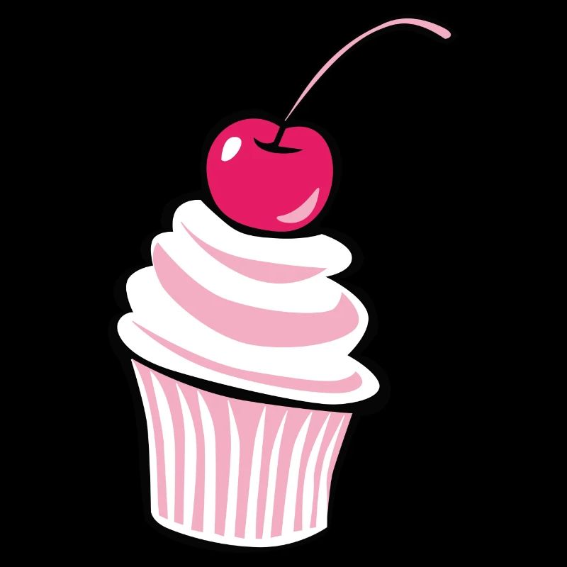 Kirsche Cupcake - Design!