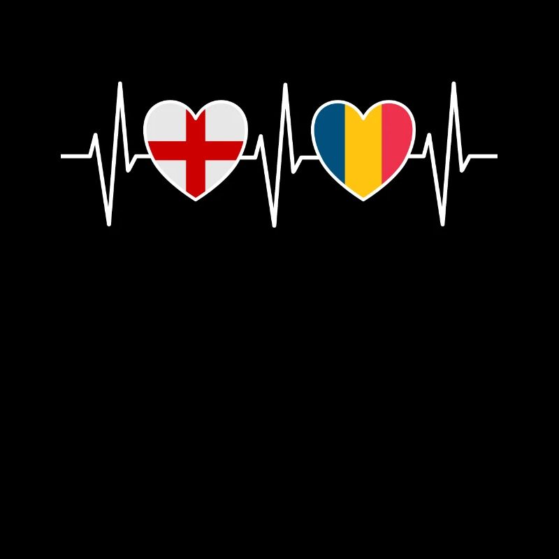 England and Romania Romanian Flag Flags