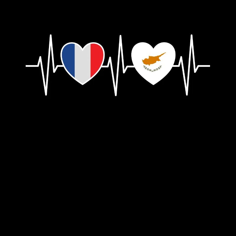 France et Chypre Drapeau chypriote Drapeaux