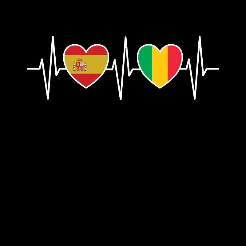 Espagne et Mali Drapeau malien Drapeaux