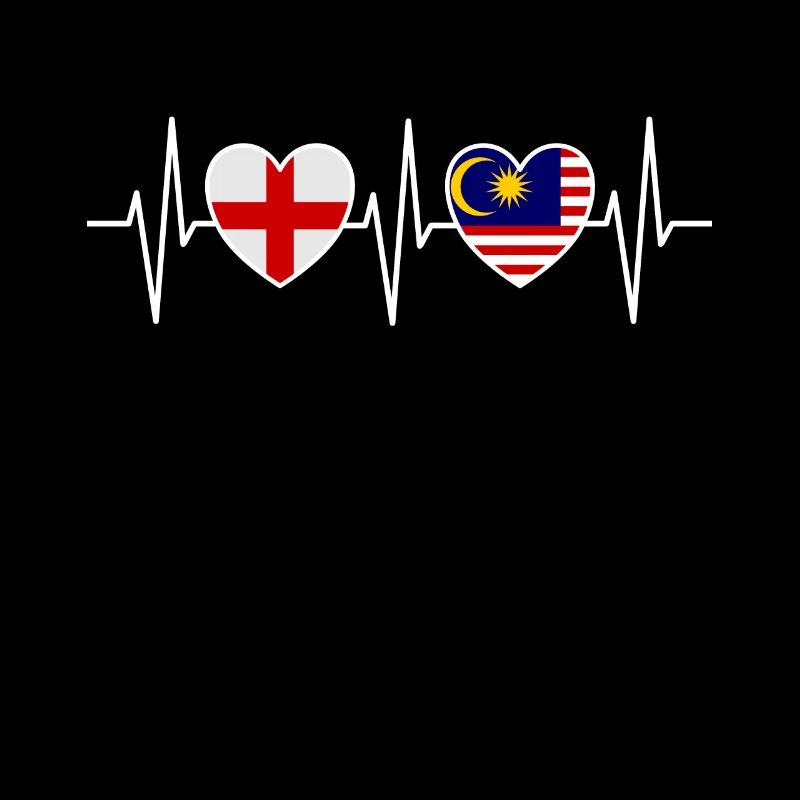 Drapeaux du drapeau malaisien de l’Angleterre et de la Malaisie