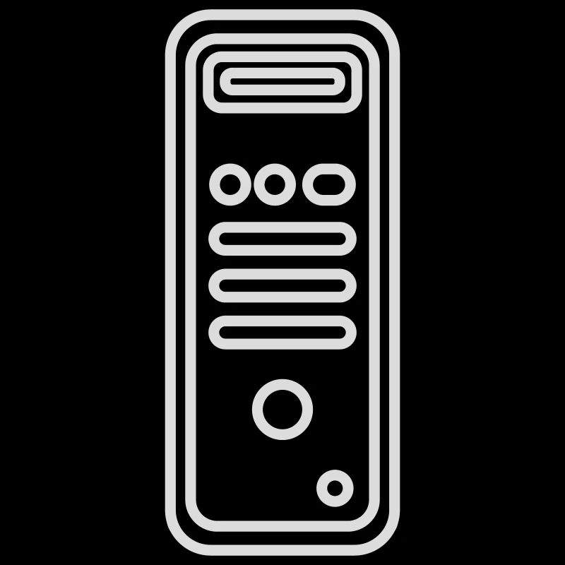 Logo Gehäuse Computer Tower