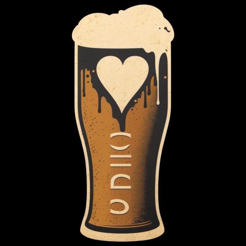 Weizenbier mit Herz - Bierliebe