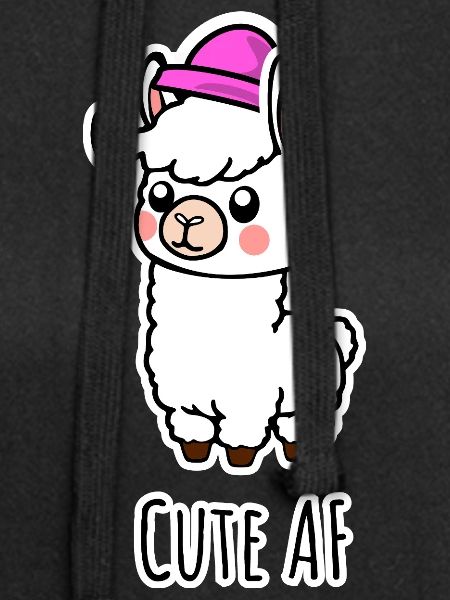 Cute AF Lama Baby oder Alpaka