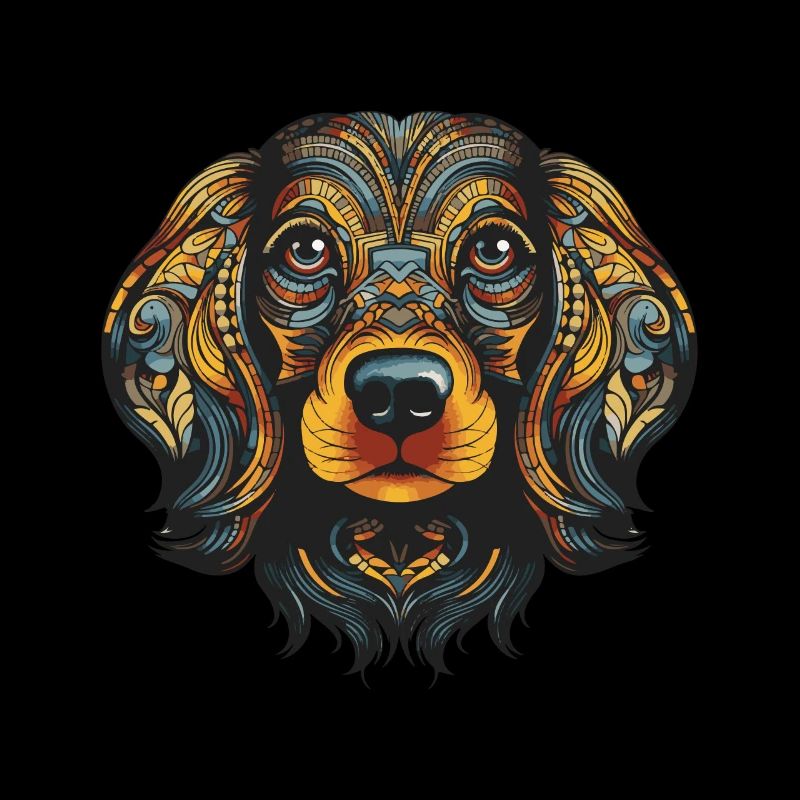 Teckel Chien Portrait Teckel