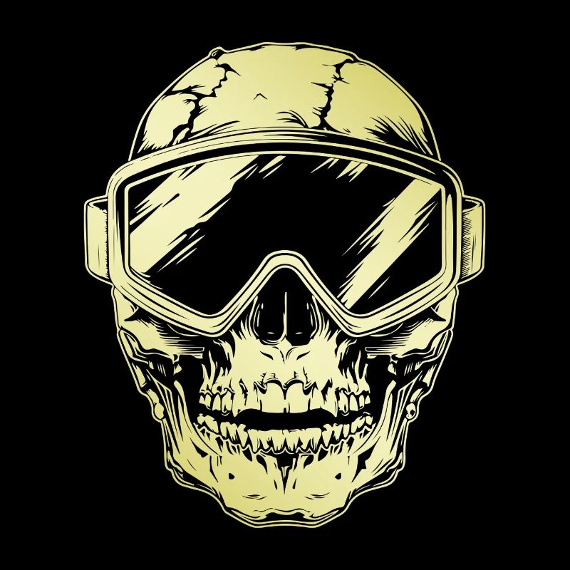 Ski Ski Masques Skull