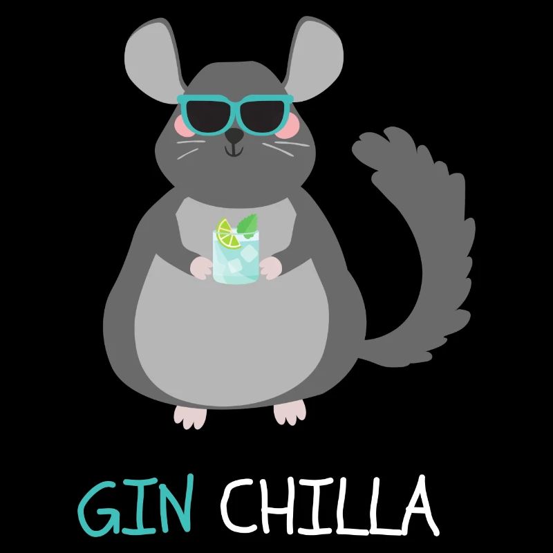Gin Chilla Gin Spruch Geschenkidee Gin Tee Tonic