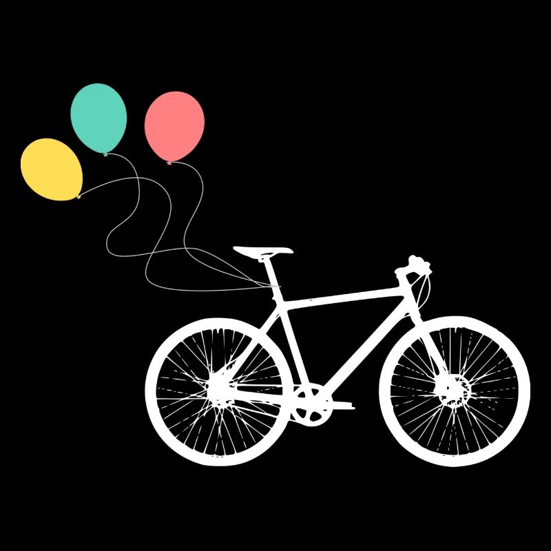 Vélo à ballons