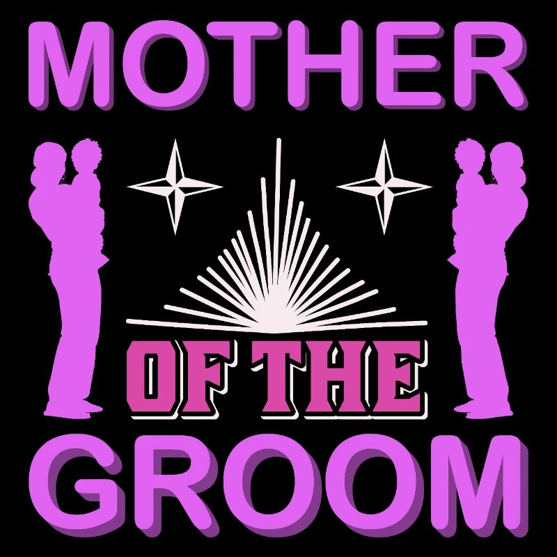 Mutter des Bräutigams Hochzeitsmama-Geschenkhemd