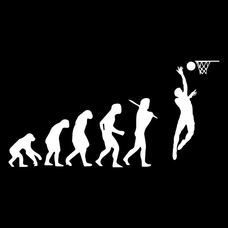 Basketball Basketball Player Gift Evolution