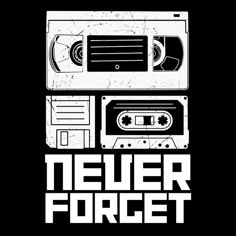 Conception de cassette rétro pour les fans de musique