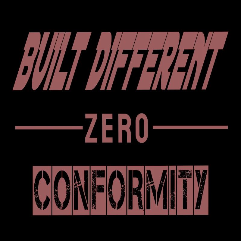 Built Different | Zero Conformity Hoodie