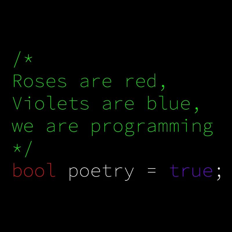 Poetic programming