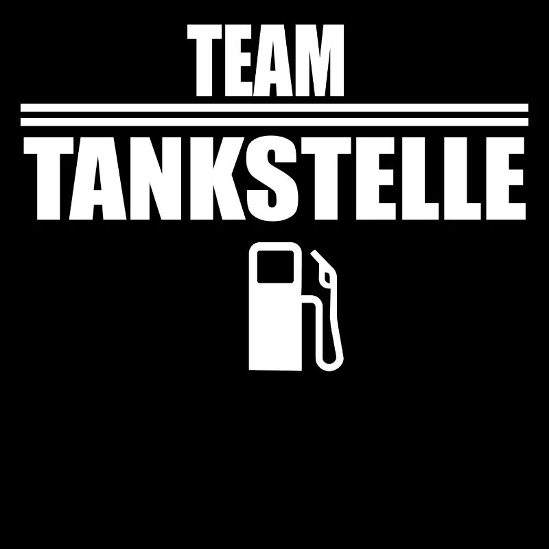 Station d'essence d'équipe, cadeau de chemise de préposé de poste d'essence de caisse