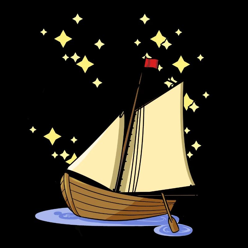 Ahoi Ruderboot Boot Paddelboot Segelboot maritim