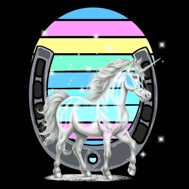 Einhorn Einhörner Regenbogen Pferd Pferde