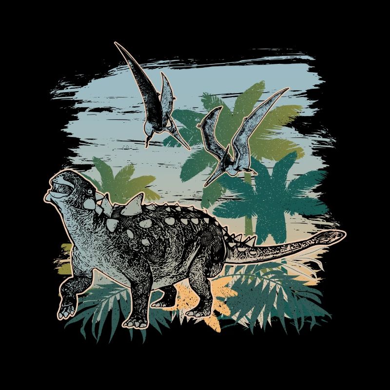 Euphlocéphale Fossile Reptile Dinosaur Wilderness