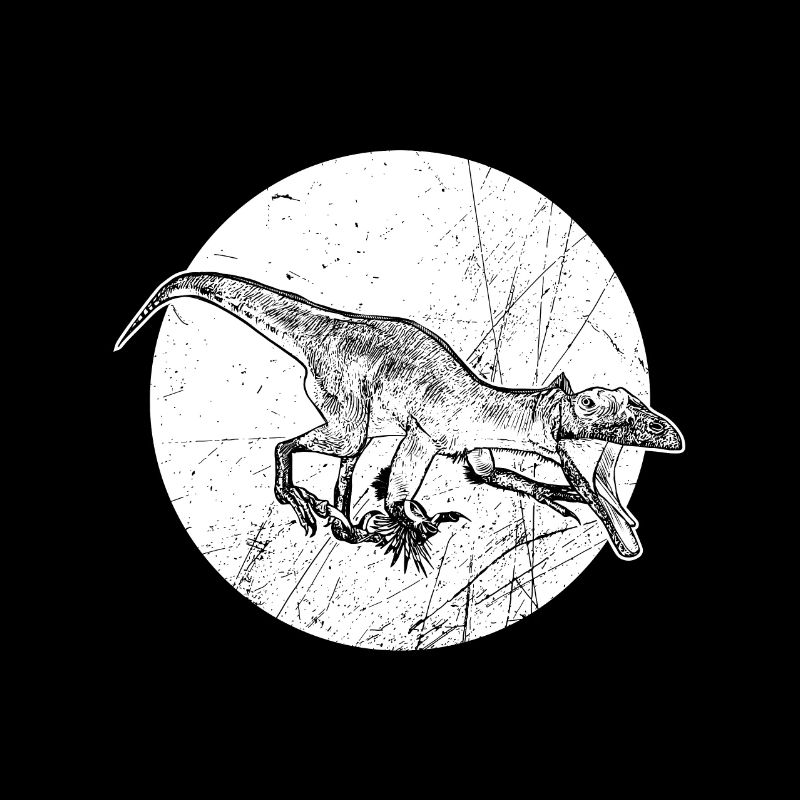 Utharaptor Dinosaurier der Urzeit Jäger Reptil