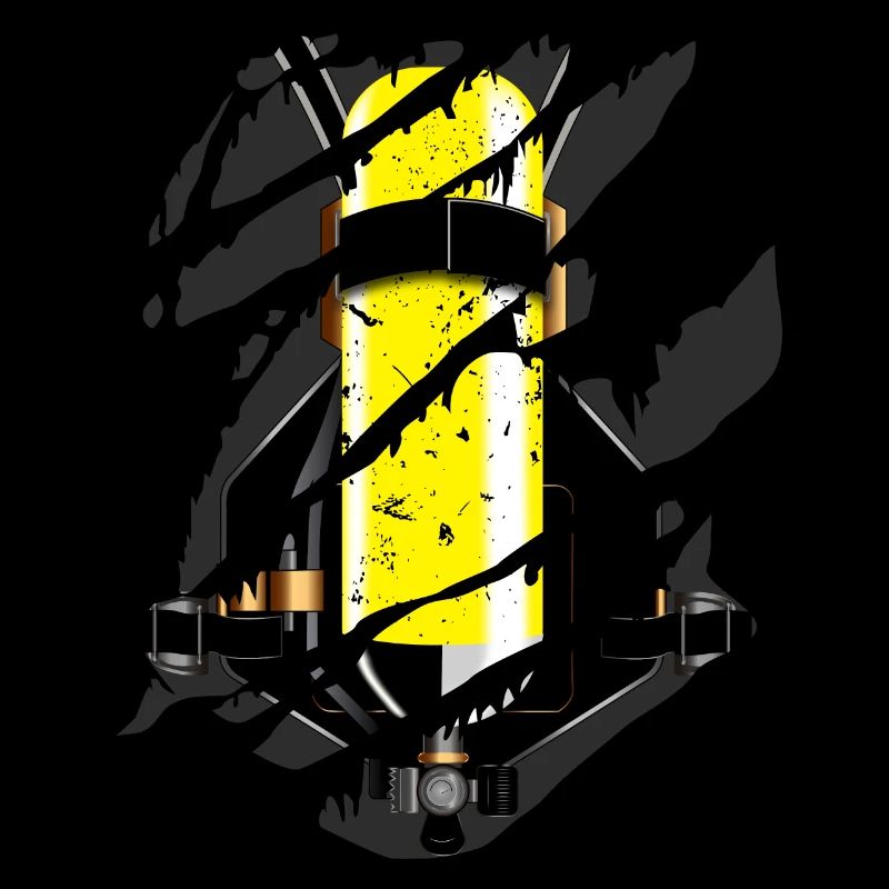 Fire brigade compressed air bottle - cool gift