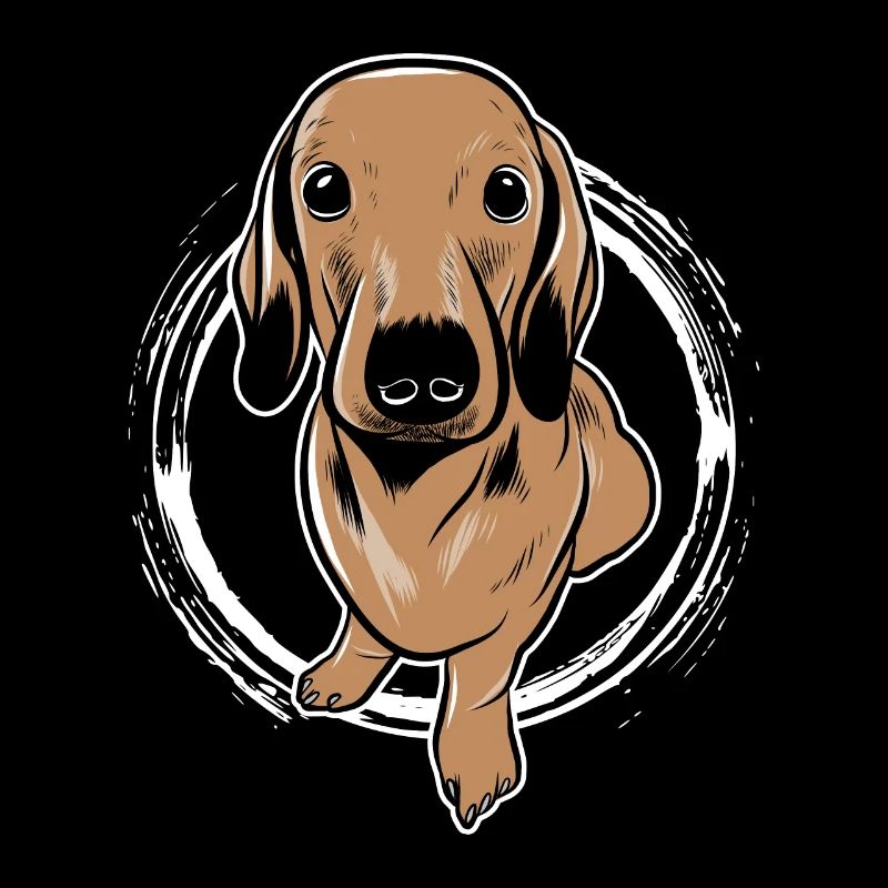Teckel chien teckel