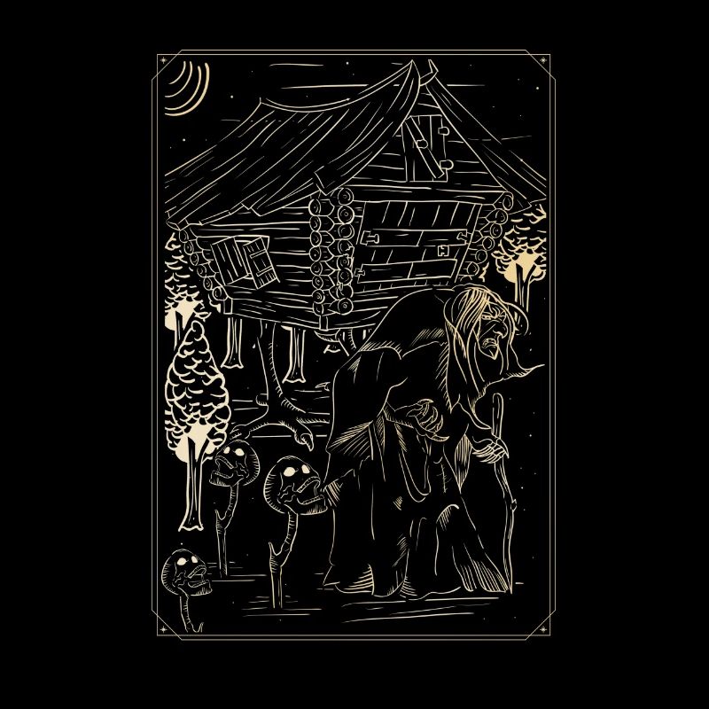 Baba Yaga Witch Witchcraft Spells Gift