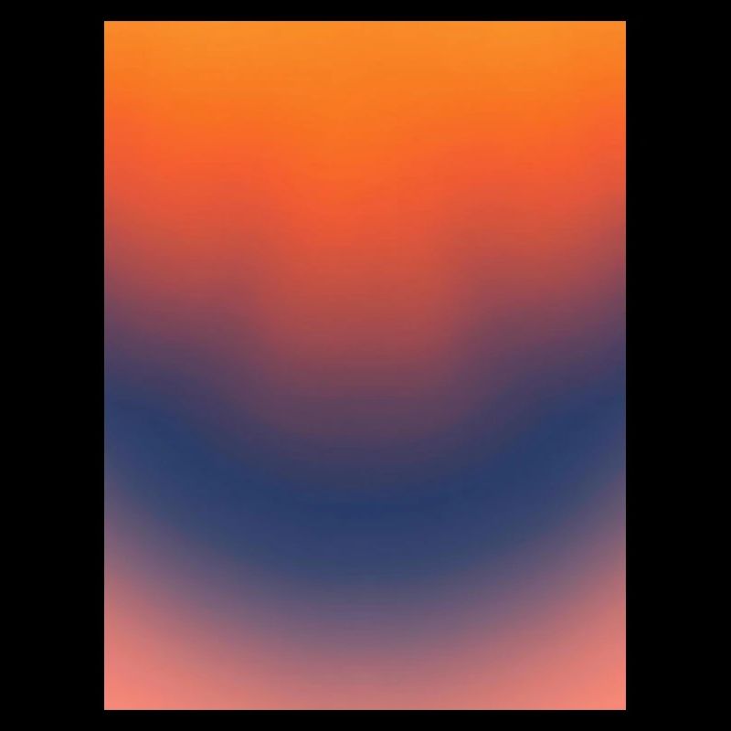 Mitternachts-Glut-Gradient