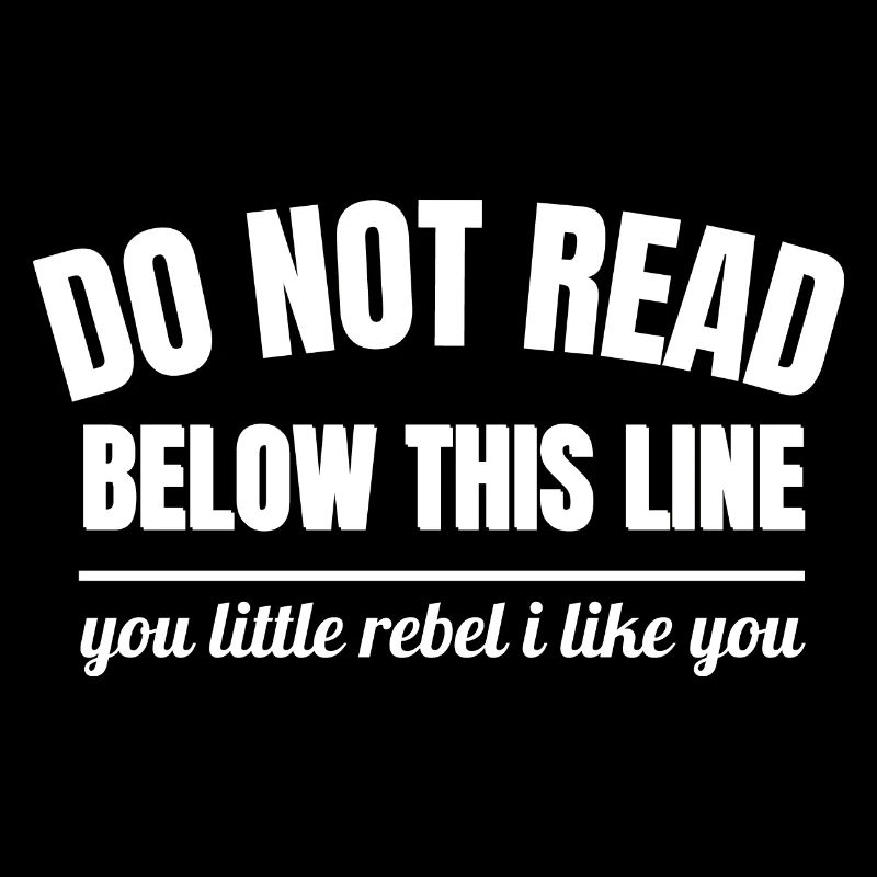 Do Not Read - Funny