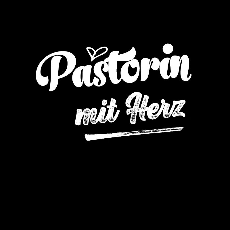 Pastorin mit Herz Pfarrerin Pastor Geschenk Kirche