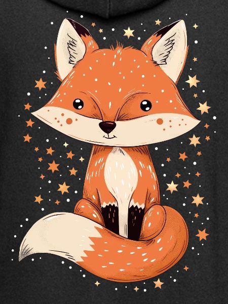 Fuchs mit Sternen