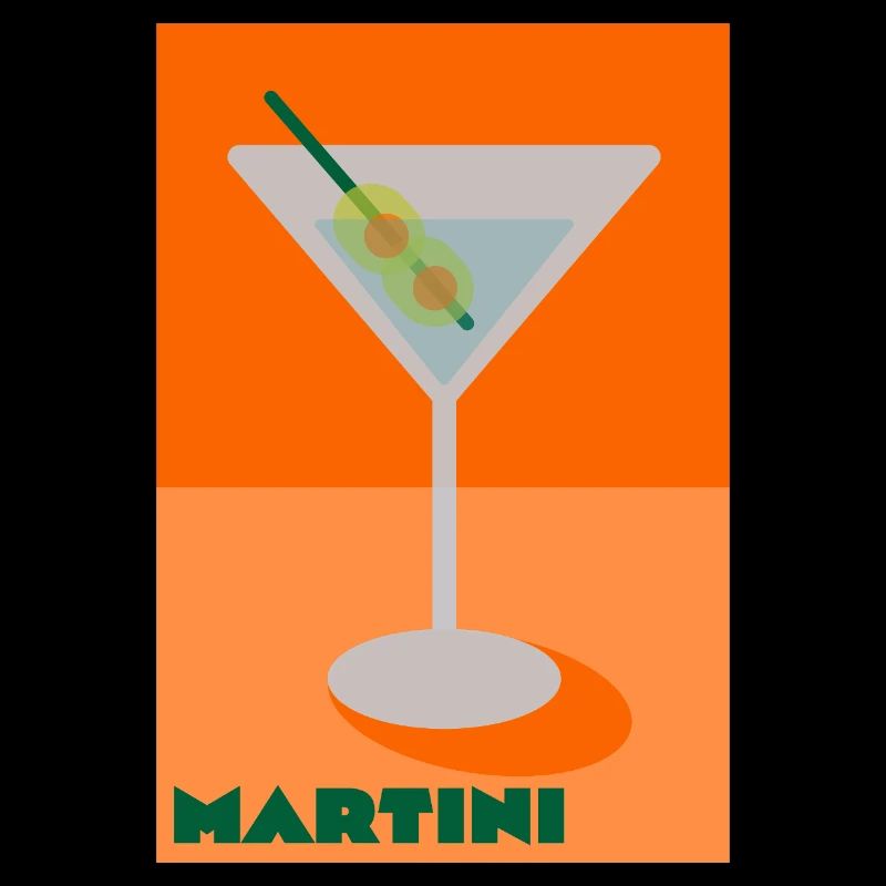 Imprimé Martini