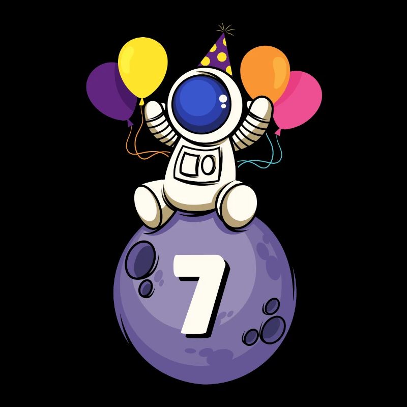 7 years old space birthday 7.