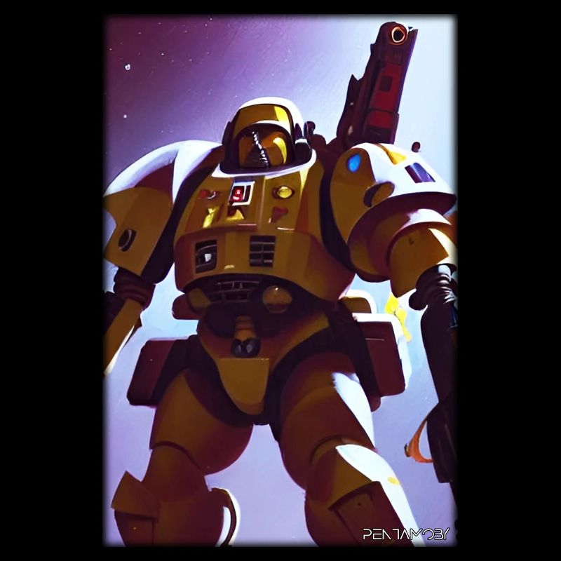 Kampfbot Robot Super Soldier Machine Warrior