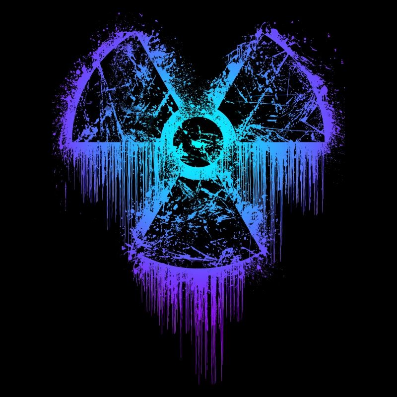 radioactiv nuclear atom reactor cyber gothic boom