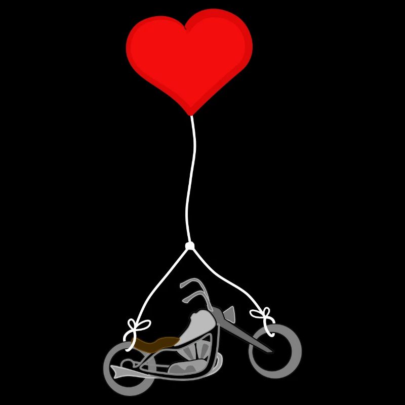 Chopper mit Herz