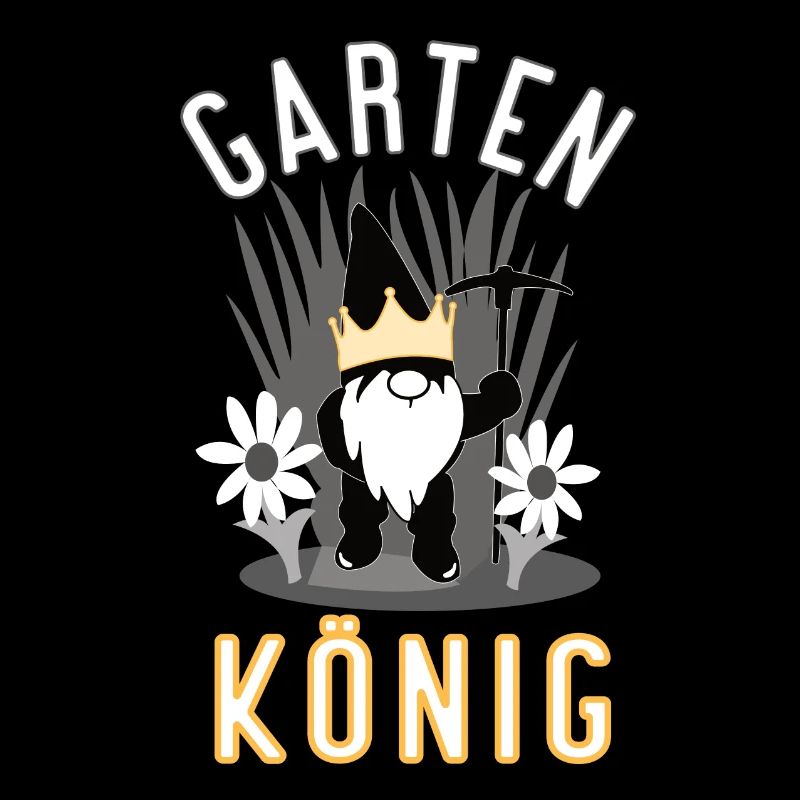 Garten König Hobbygärtner Gartenarbeit Gärtner
