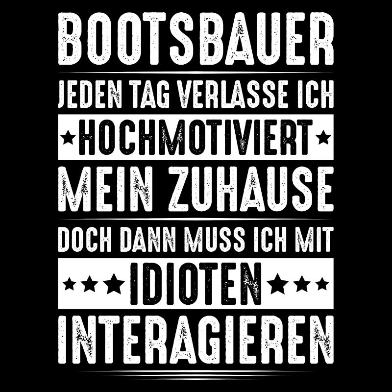 Bootsbauer Bootsbau Schiffbauer Schiffbau Boote