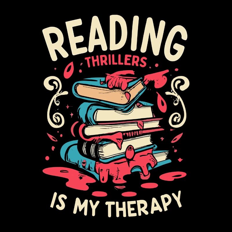 La lecture de thrillers est ma thérapie