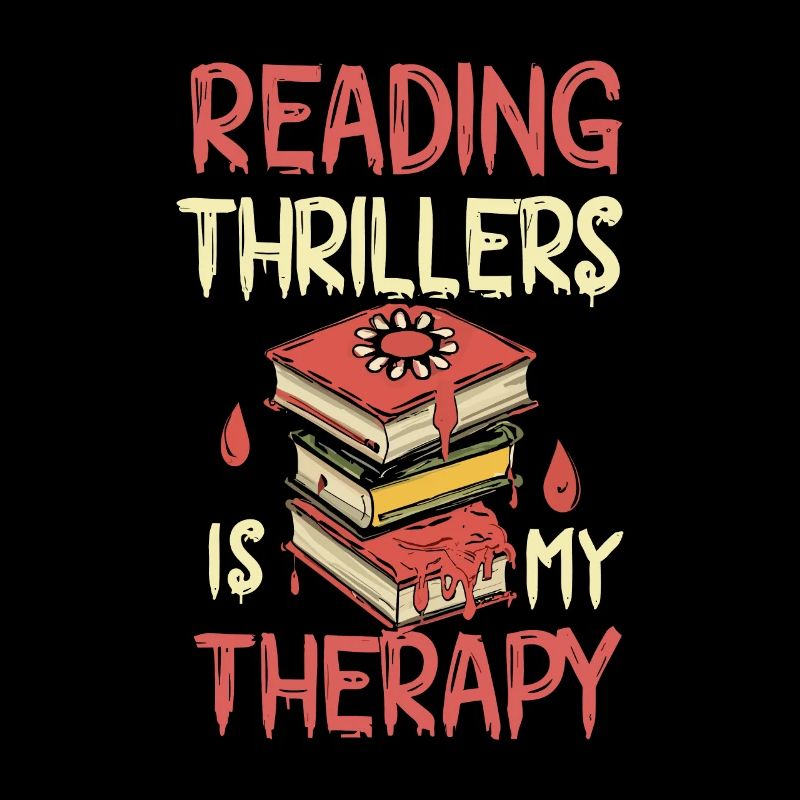 La lecture de thrillers est ma thérapie