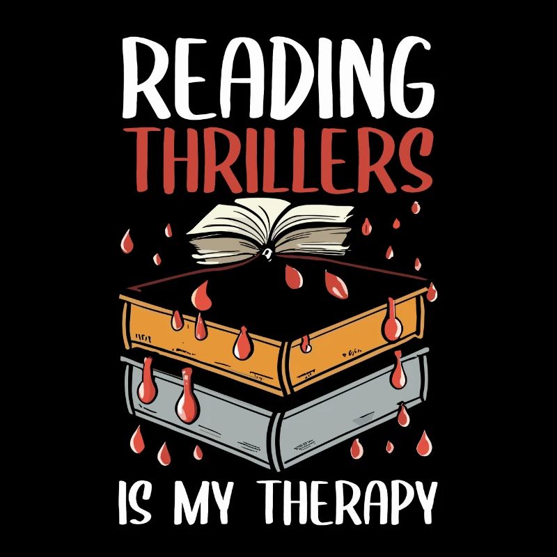 La lecture de thrillers est ma thérapie