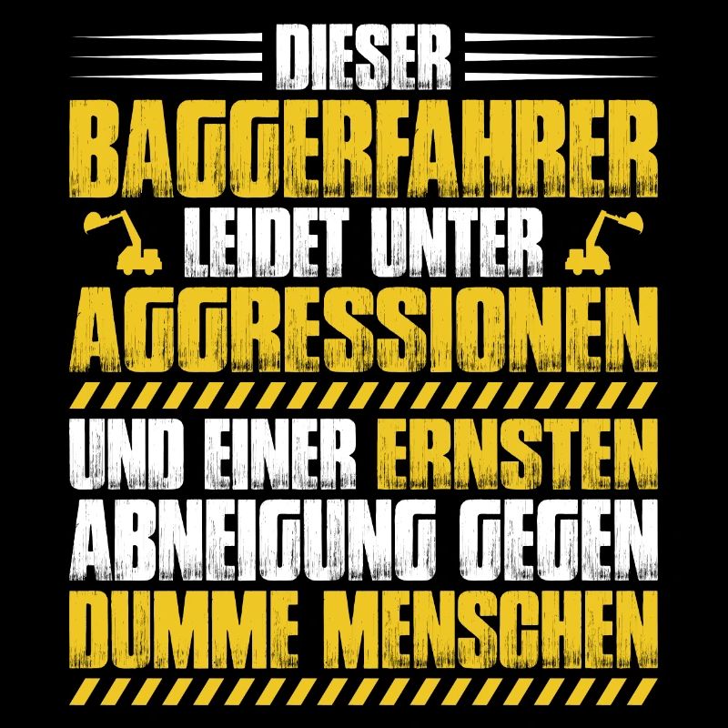 Baggerfahrer Baggerführer Bagger Geschenk