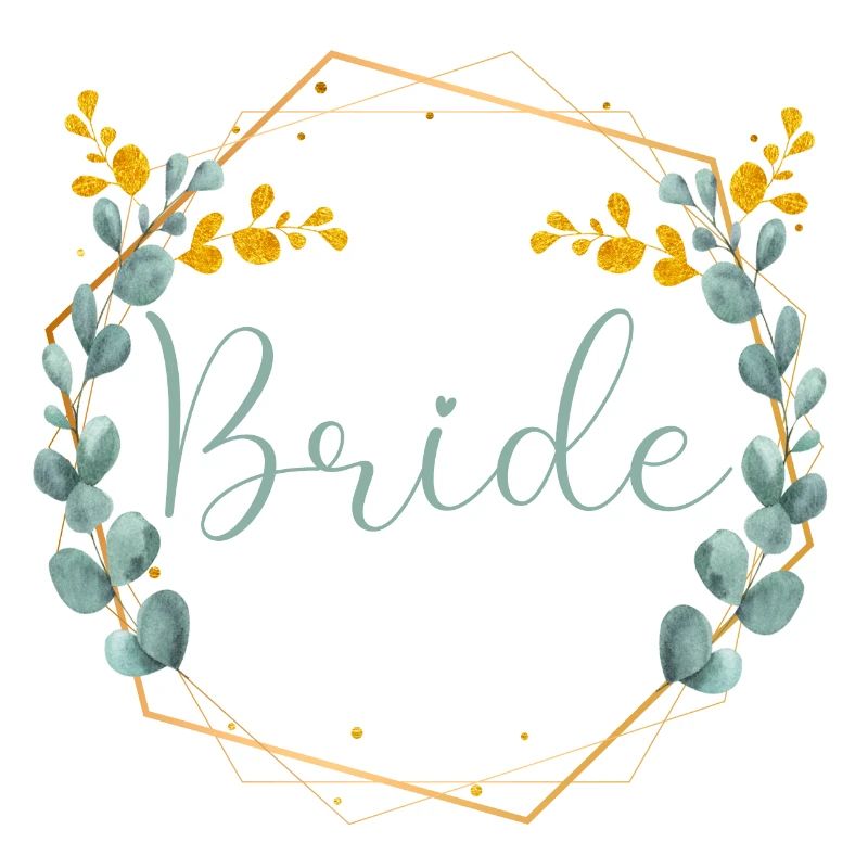 Élégant Eucalyptus Kranz - Bride