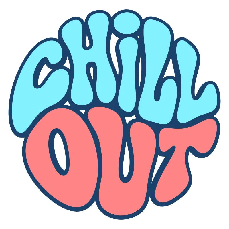 Chill Out Typography Colors Selectable