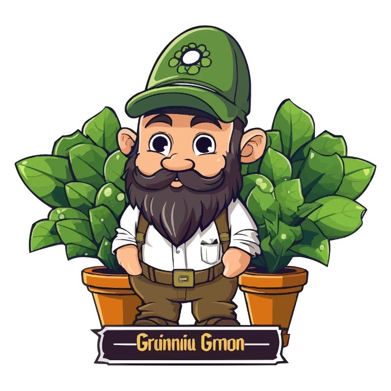 Grüner Gärtnergnom Comic