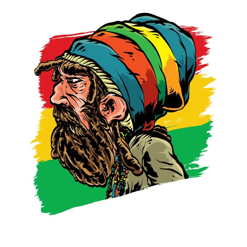 Cadeau reggae Rasta Rastaman Dreadlocks
