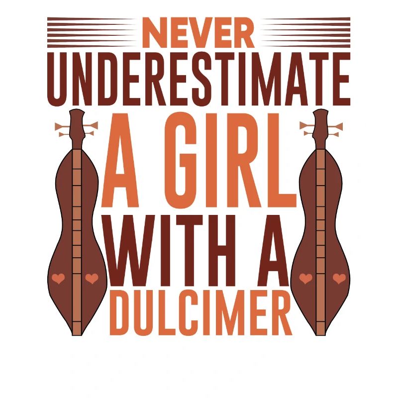 Instrument Dulcimer Mädchen