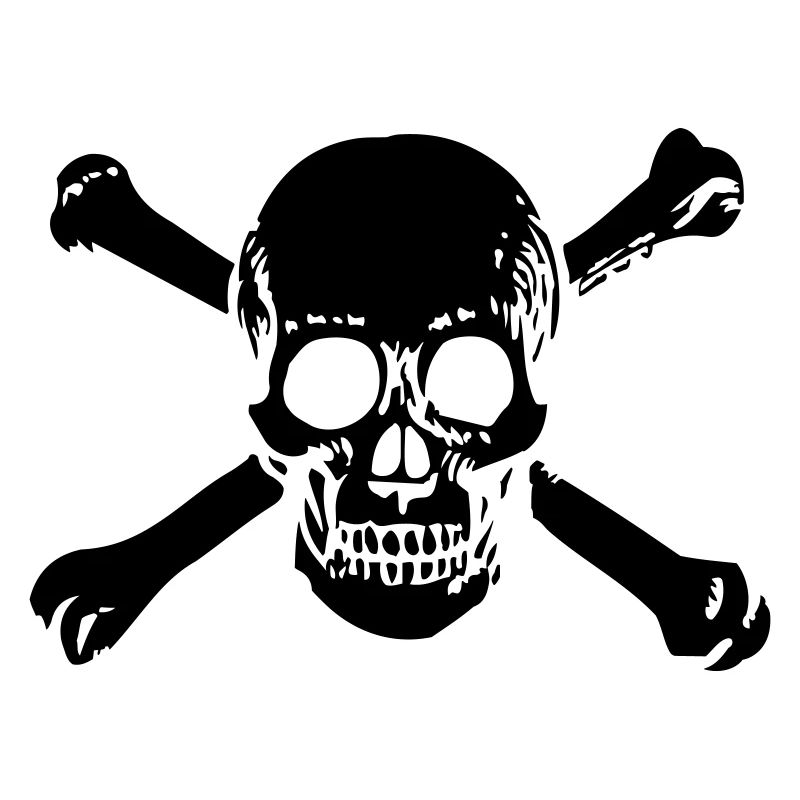 OLD SCHOOL SKULL 1C