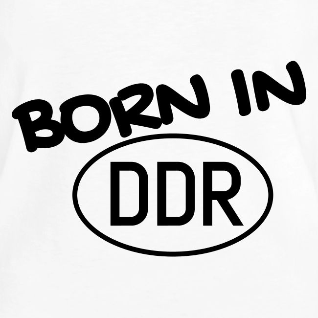 Born in DDR schwarz
